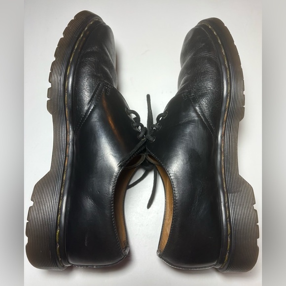 Dr. Martens Shoes - Vintage Dr. Martens 1461 Made in England | Black Leather 3-Eye Oxford
